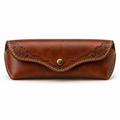 Vintage Western Leather Eyeglass Case