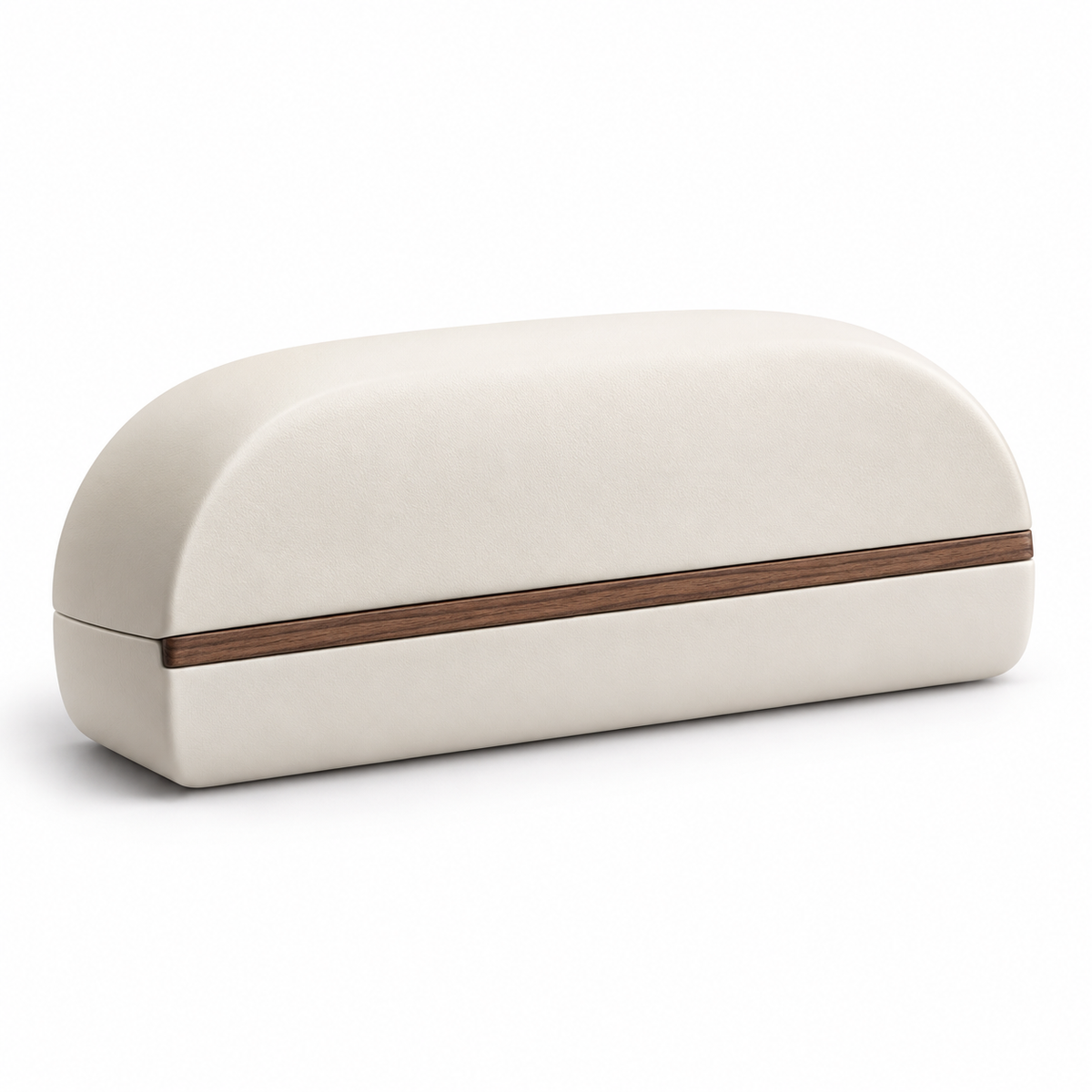 Modern Ivory Eyeglass Case